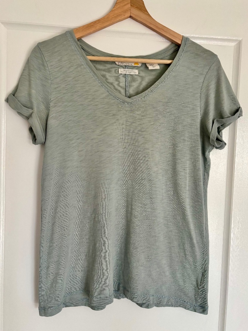 C&C California Organic Cotton Short Sleeve Tee Women’s Size Medium